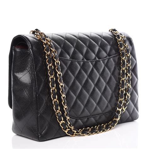 caviar black chanel bag|CHANEL Caviar Quilted Small Double Flap Black .